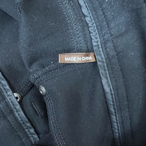 J. McLaughlin Becca Black Knit Pants Leggings Size 0 - Picture 11 of 12